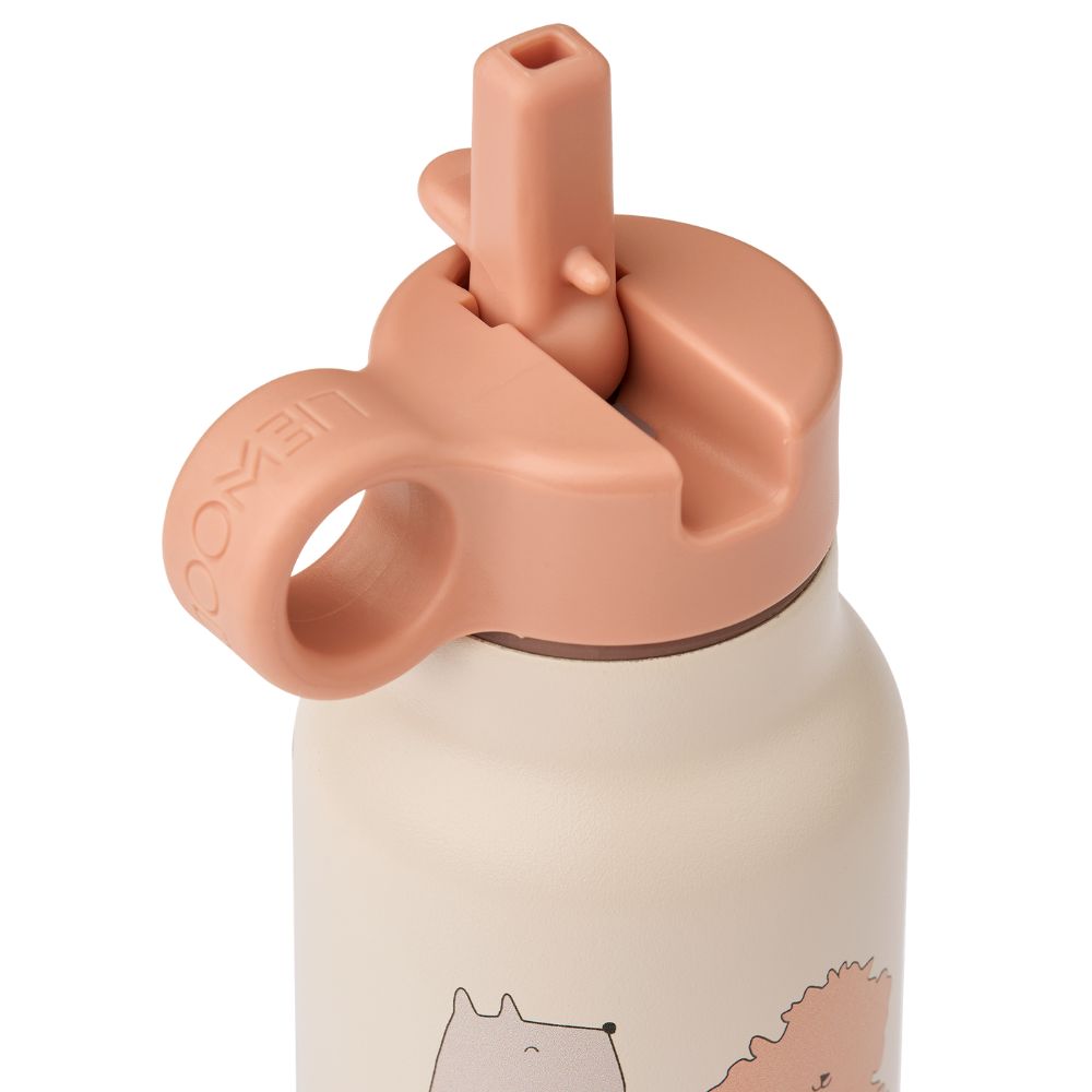 Liewood Butelka termiczna dla dzieci 350 ml Falk Cats and Dogs Sandy