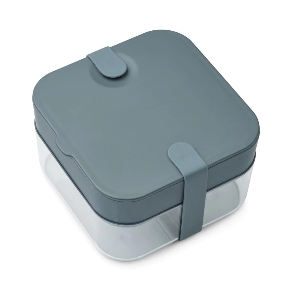Lunchbox dla dzieci Bento Box Sea blue/Whale blue