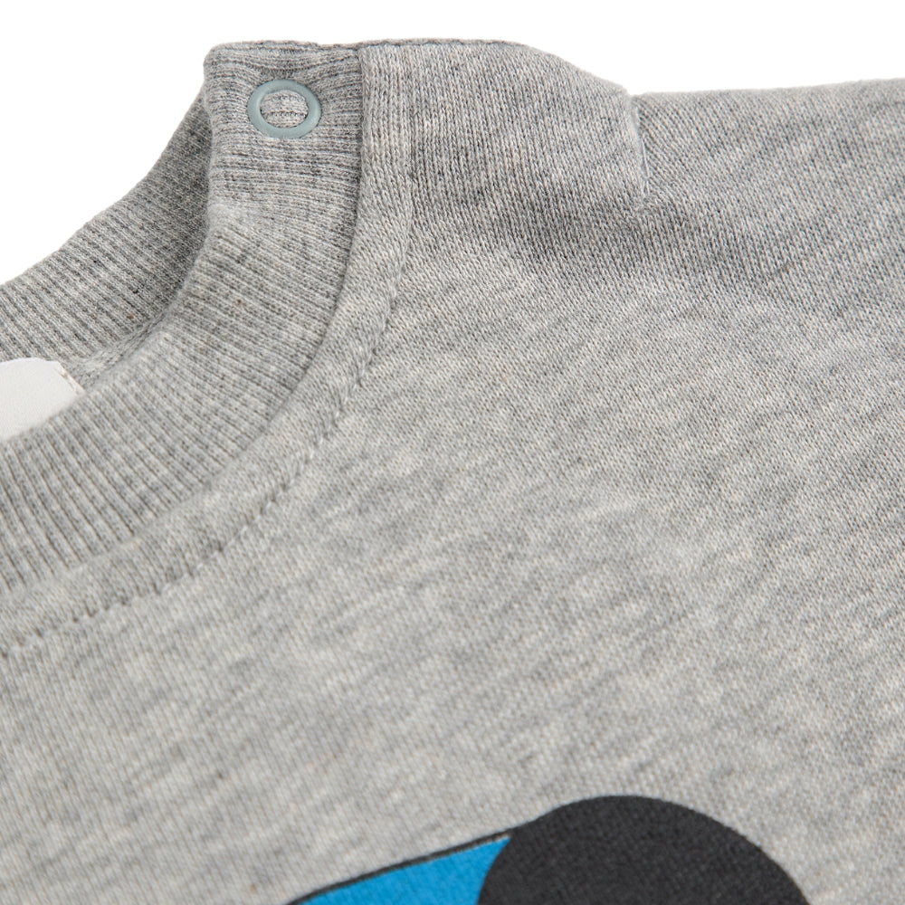 Bobo Choses Bluza dla dzieci Doggy Mate Light Heather Grey