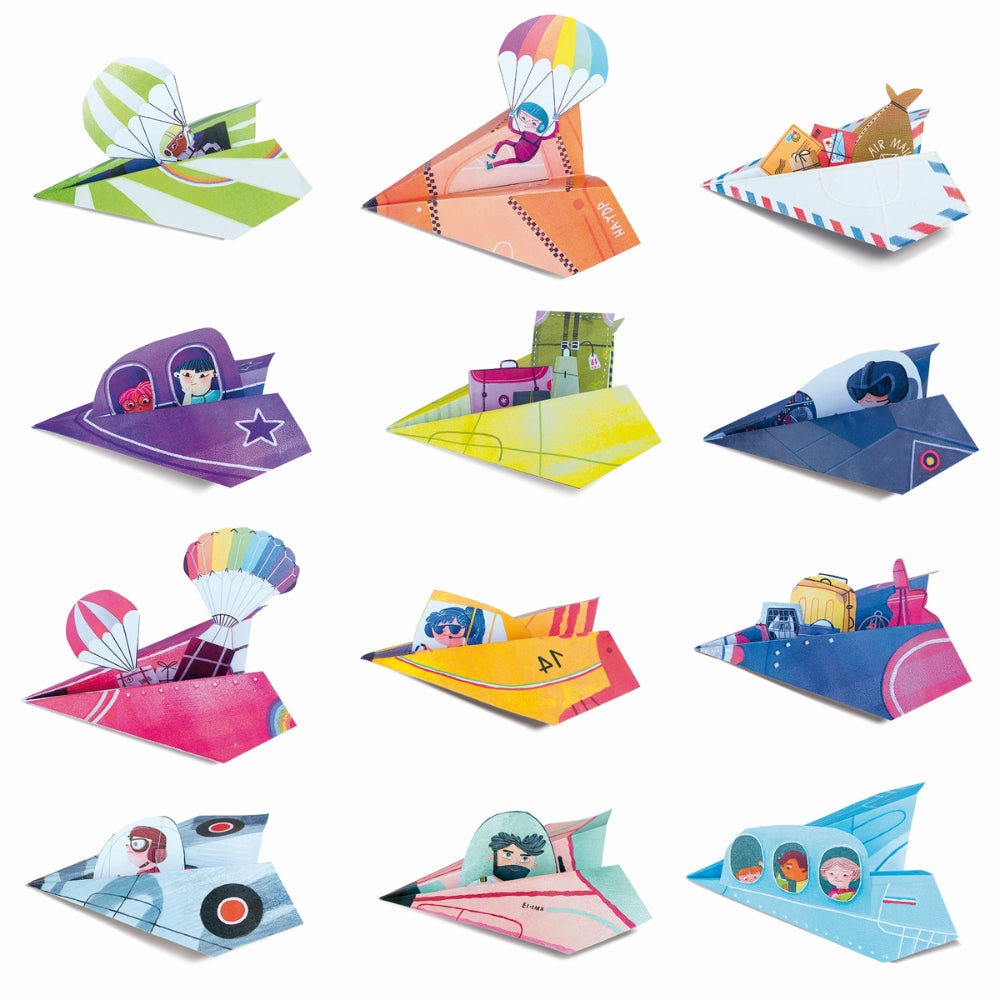 Ludattica Origami dla dzieci Samoloty