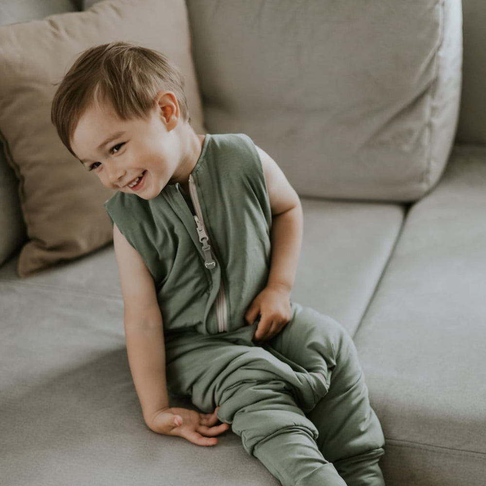 Sleepee lekki śpiworek do spania z nóżkami Grey
