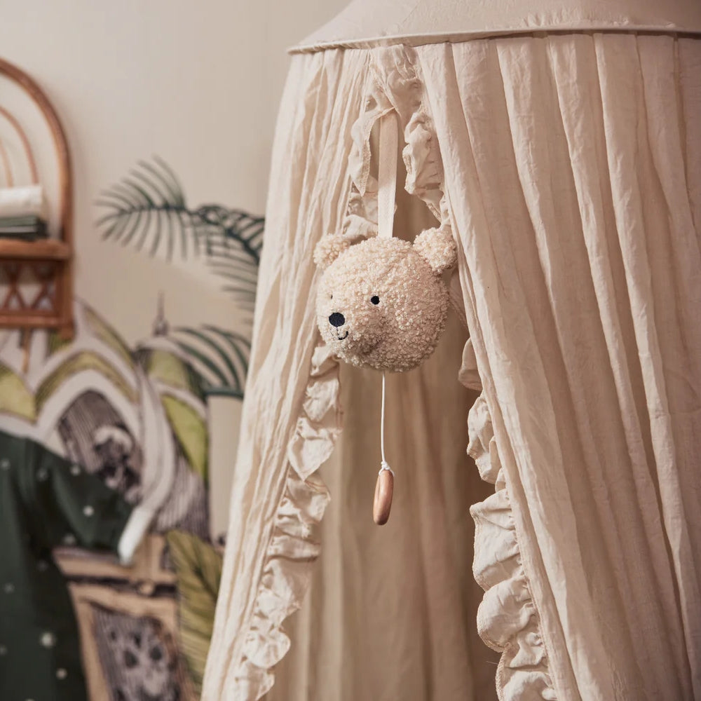 Jollein Pozytywka dla niemowląt Teddy Bear Naturel