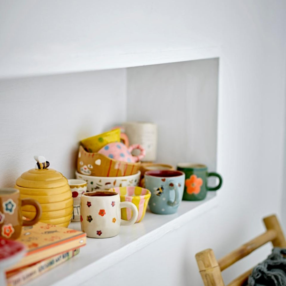 Bloomingville Mini kubek dla dziecka z kamionki Addy Nature