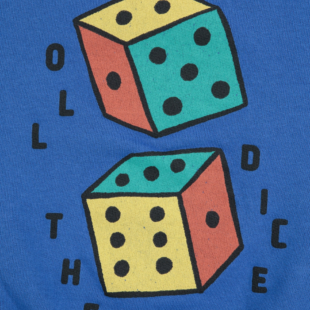 Bobo Choses Bluza dziecięca Roll The Dice Blue