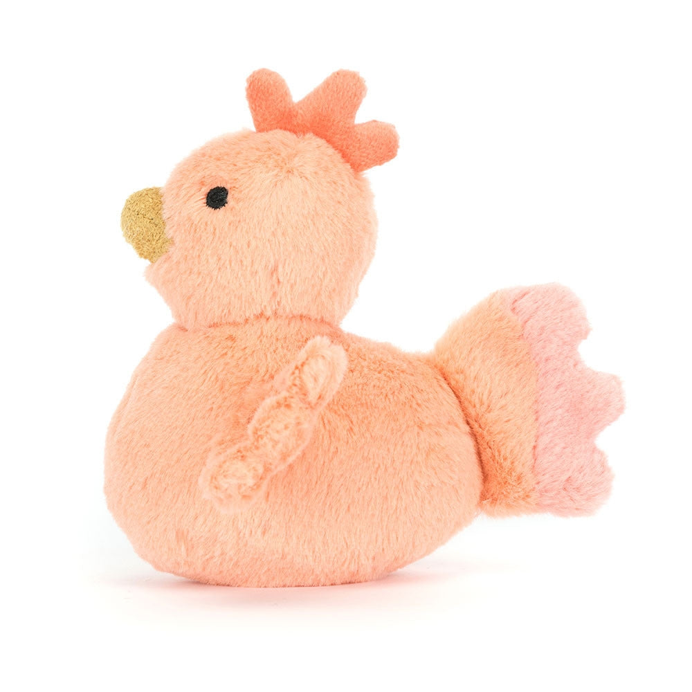 Jellycat Maskotka Puszysty Kurczak Morelowy 11 cm