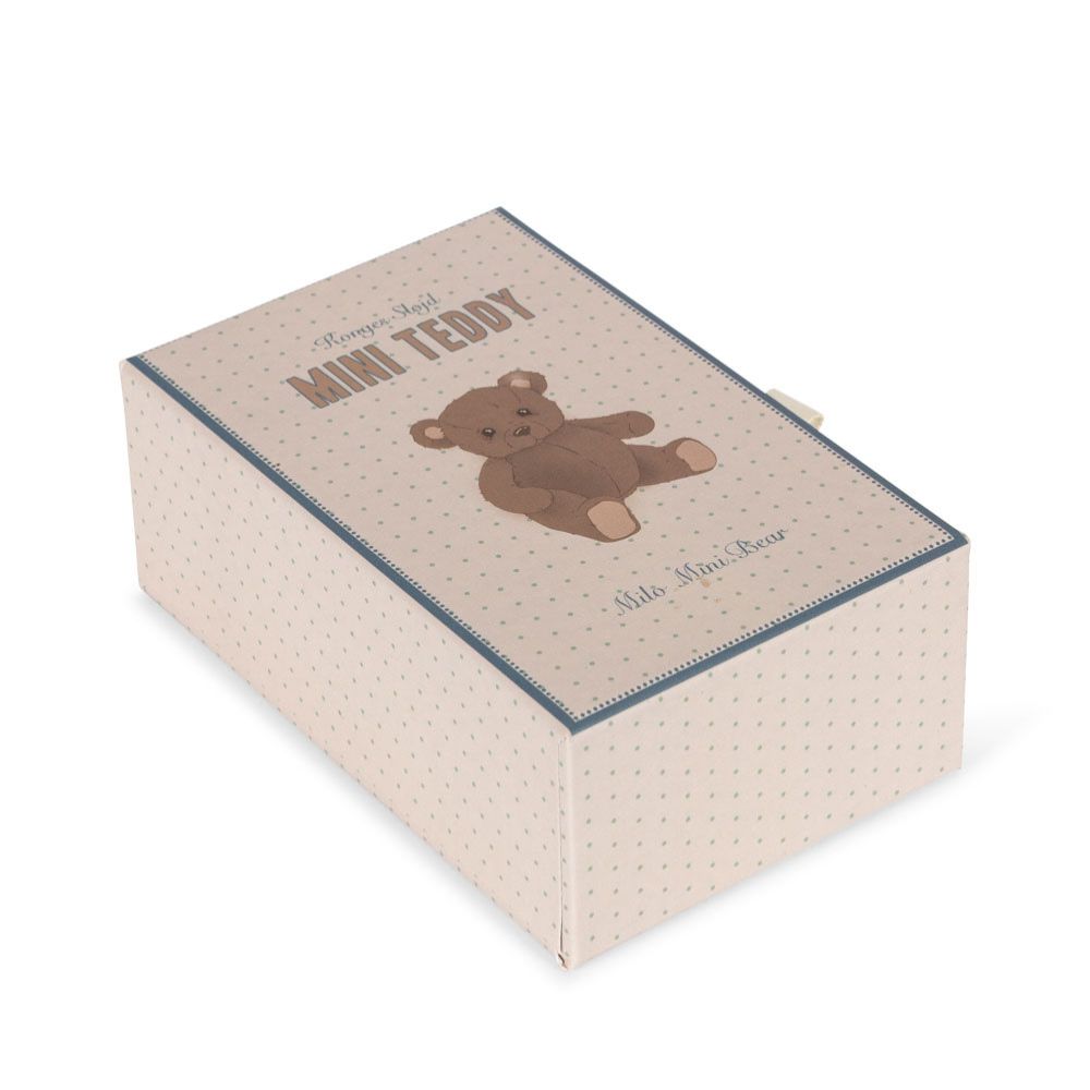 Konges Slojd Miś przytulanka Milo Tiny Brown