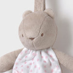 Mayoral Urocza przytulanka dla niemowlaka szmatka Miś Róż baby