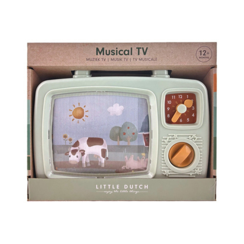 Little Dutch Muzyczny telewizor Little Farm