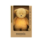Moonie Szumiący Miś 2.0 Organic z lampką Honey