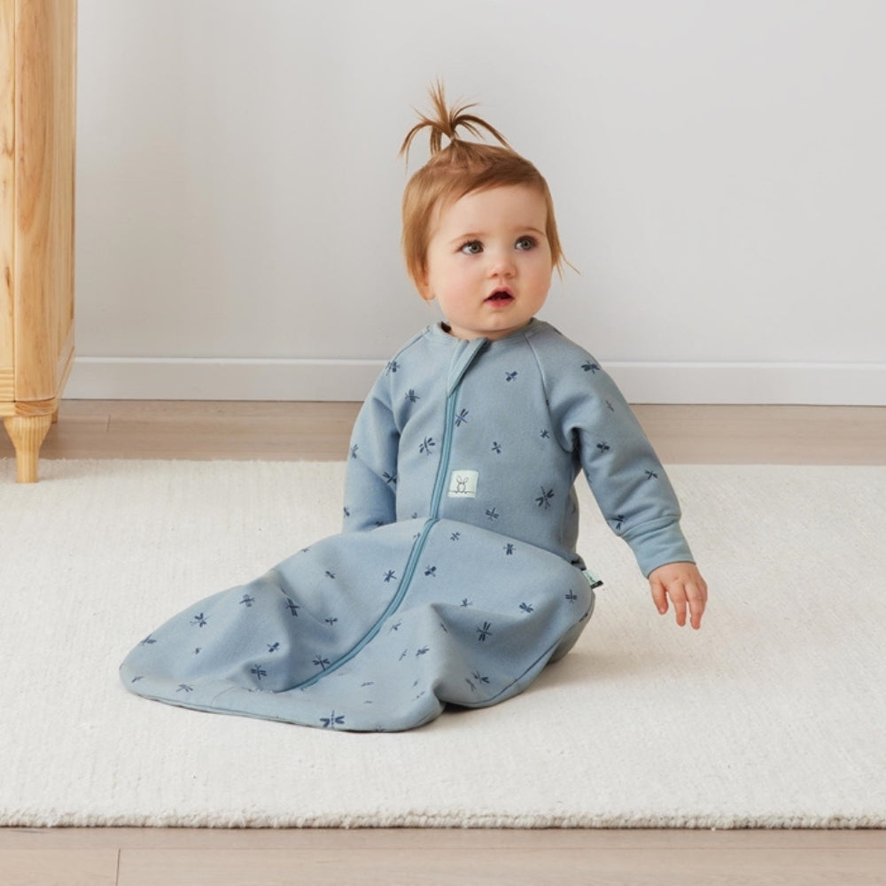 ergoPouch Śpiworek do spania z Rękawami Jersey Dragonflies 8-24M 1.0TOG