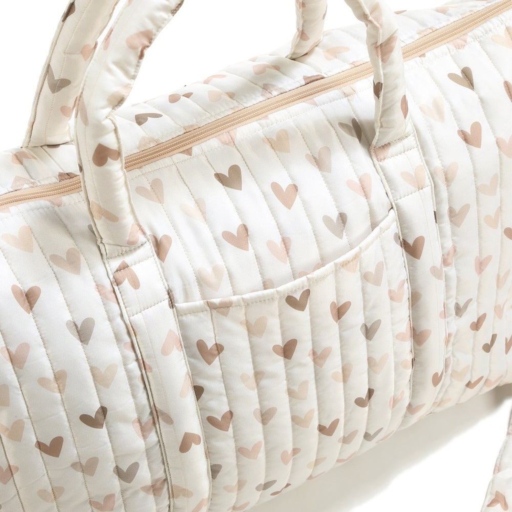 La Millou Torba dla mamy weekendowa Ortalion Heartbeat Beige