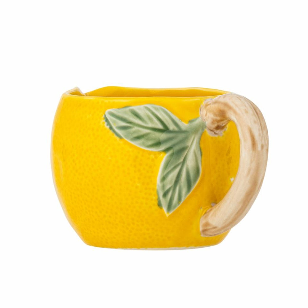 Bloomingville Dzbanek na mleko Limone Yellow Stoneware