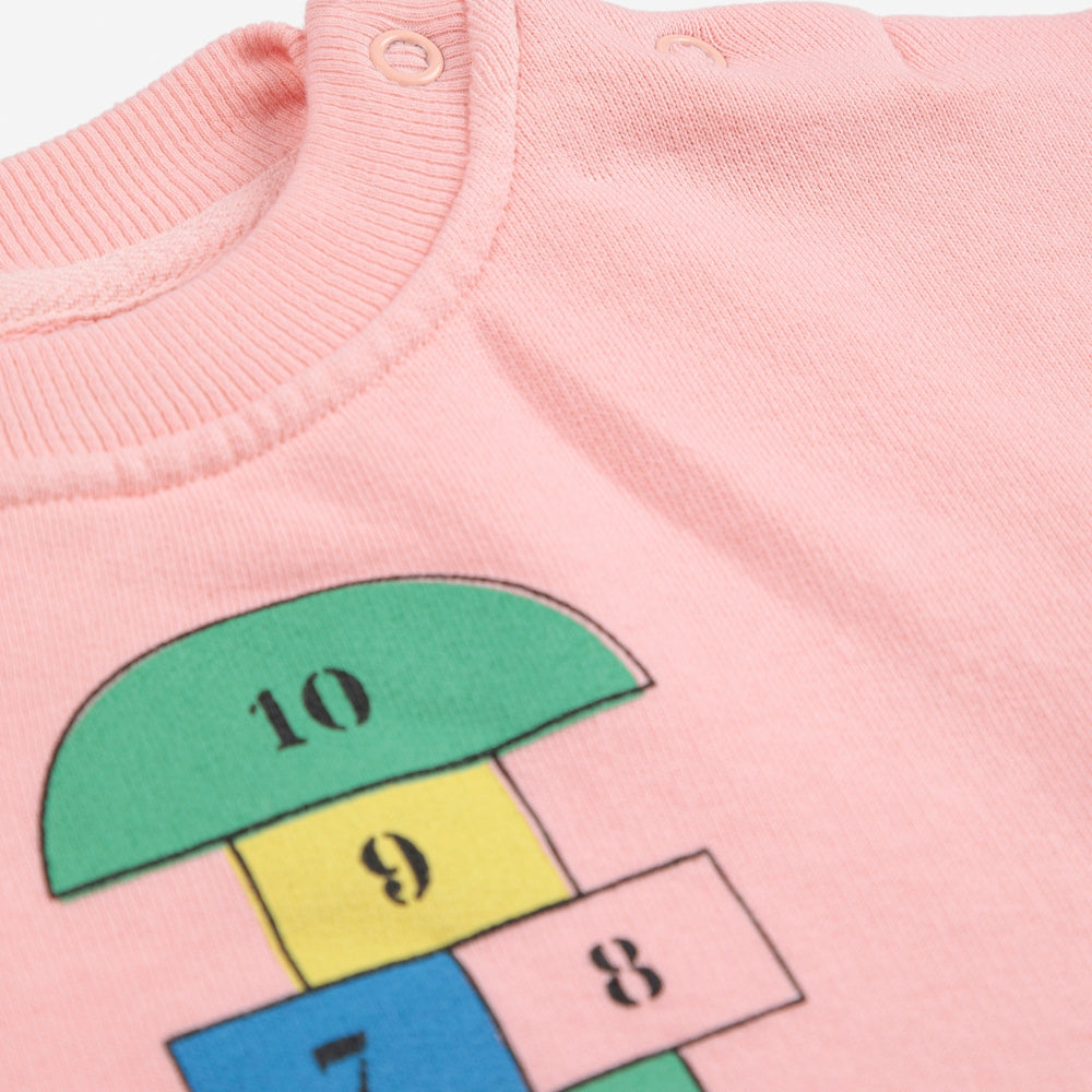 Bobo Choses Bluza dla dzieci Hopscotch Pink