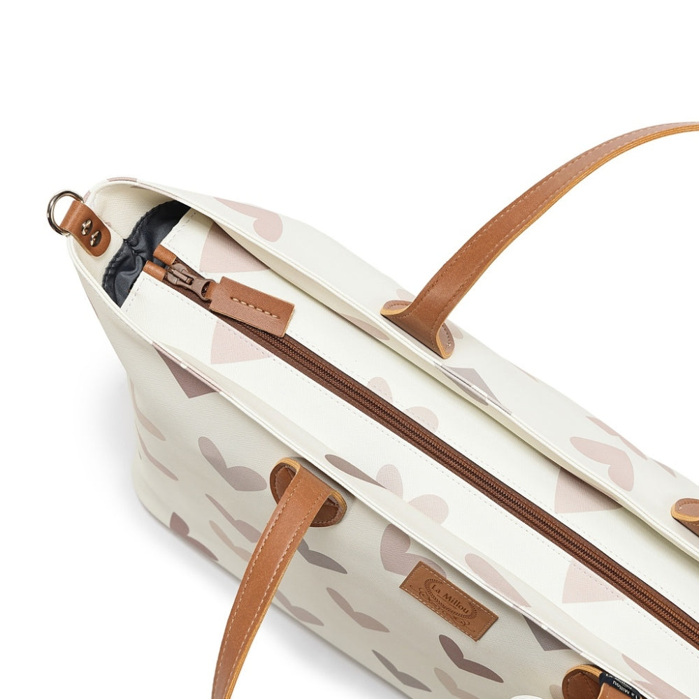 La Millou Torba dla mamy Feeria Large Heartbeat Beige