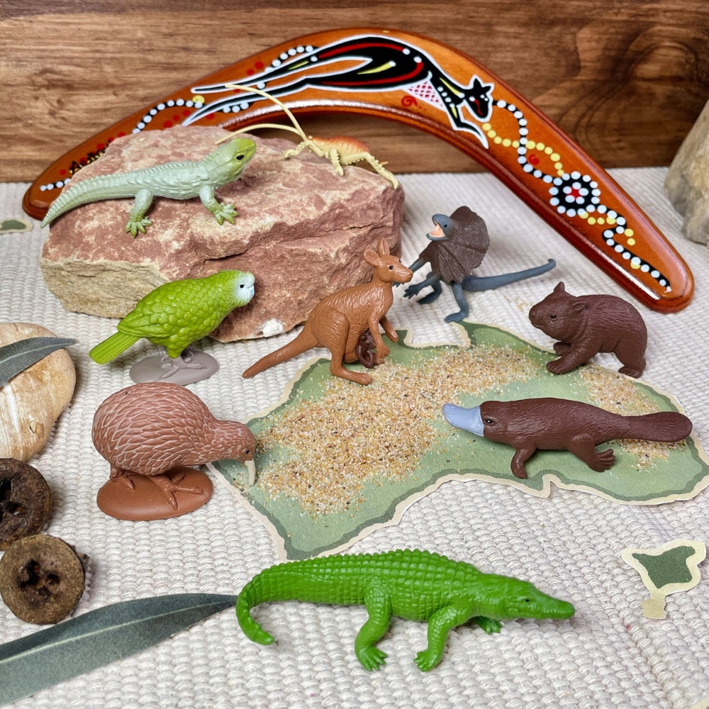 Safari Ltd Figurki dla dzieci Zwierzęta Australii w Tubie