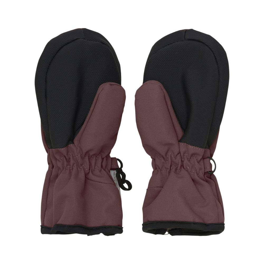 En Fant Rękawiczki dla dzieci z jednym palcem z zamkiem Rose Taupe