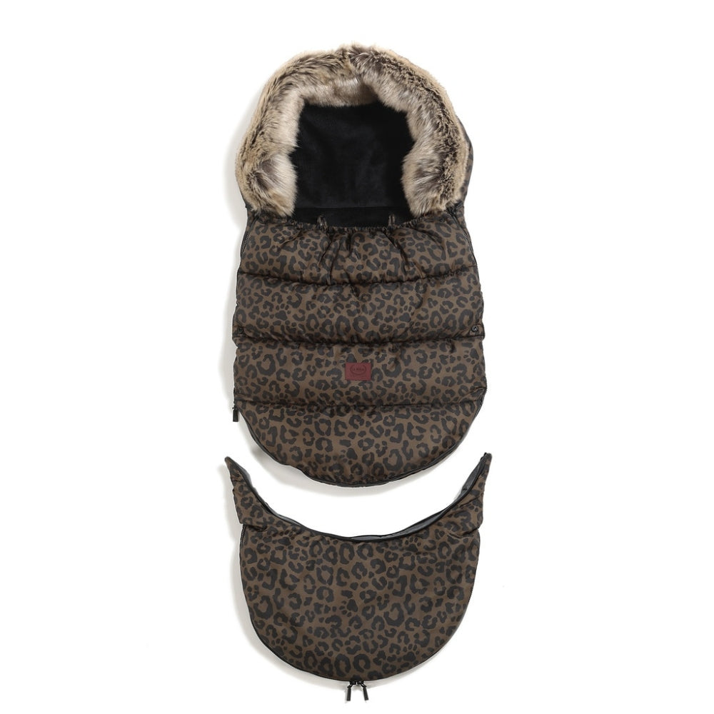 La Millou Śpiworek do wózka Combo Multi Leopard Choco