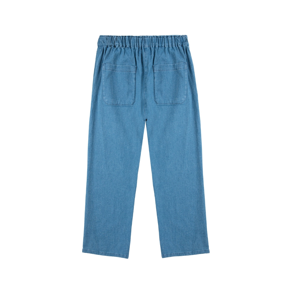 Bobo Choses Spodnie dla dzieci Roll the Dice Navy Blue