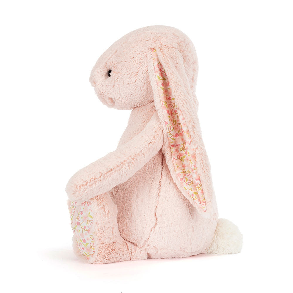 Jellycat Maskotka królik z kwiecistymi uszami Pudrowy Róż „cherry” 51 cm