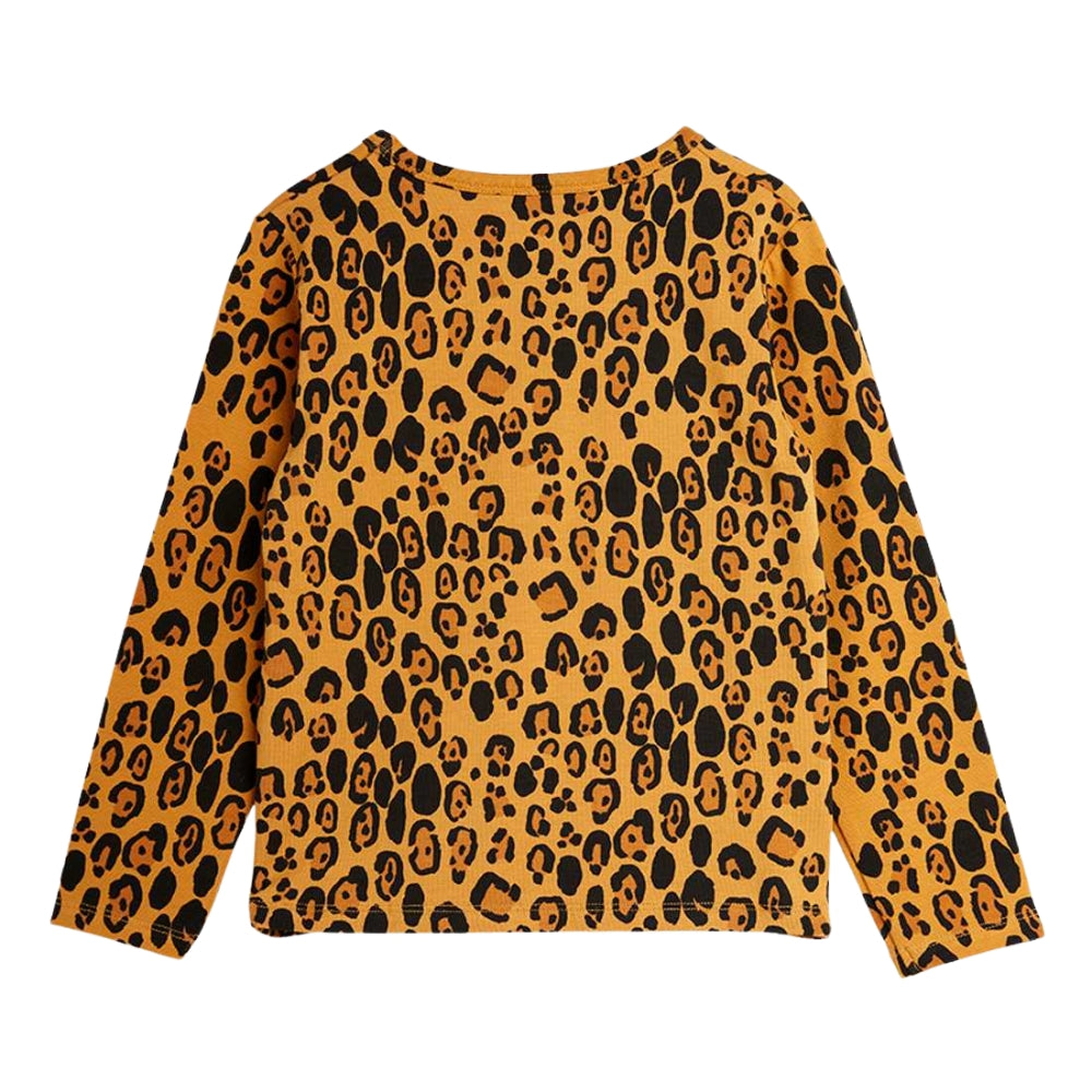Mini Rodini Koszulka dla dziecka Leopard