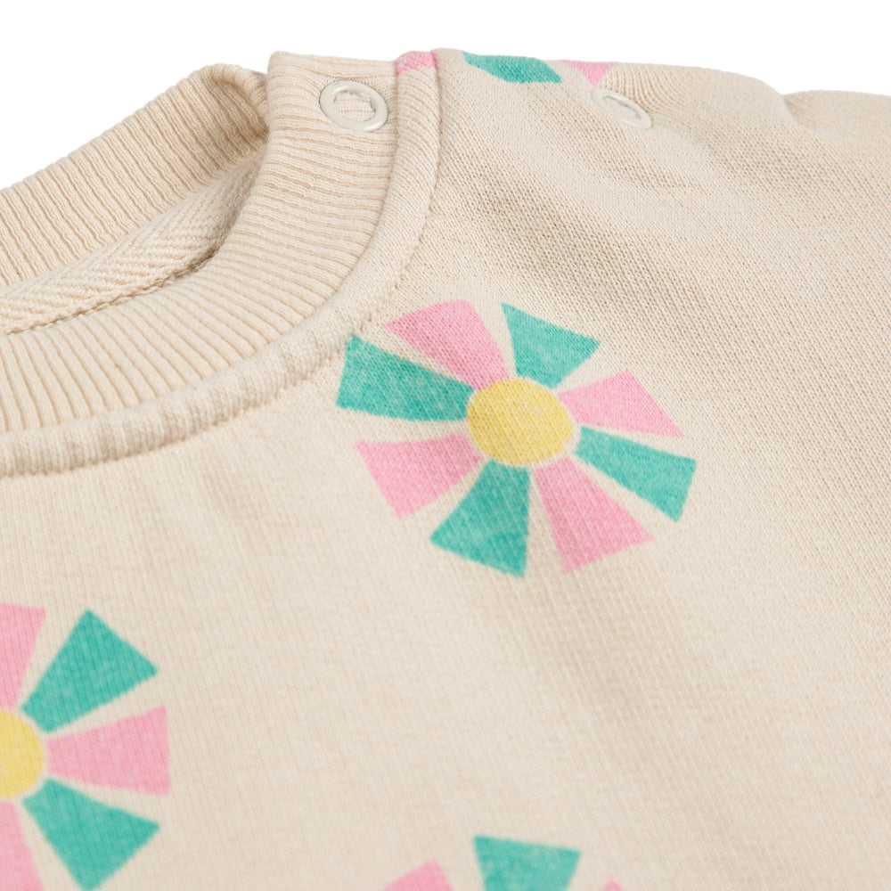 Bobo Choses Bluza dla dzieci Kaleidoscope All Over White