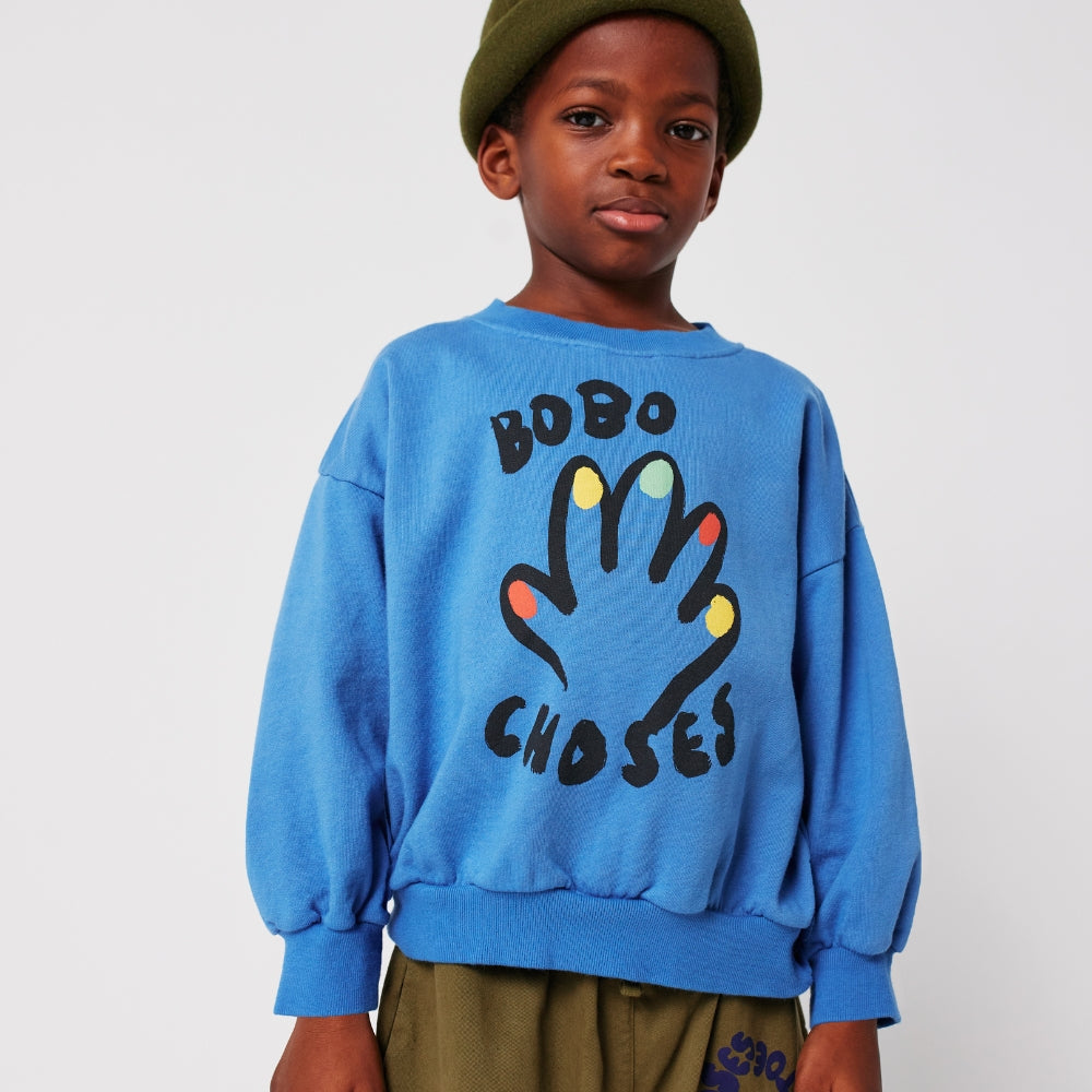 Bobo Choses Bluza dla dzieci High Five Blue