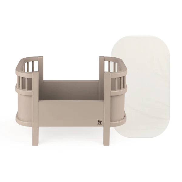 Sebra Łóżko dla lalki z materacem Jetty beige