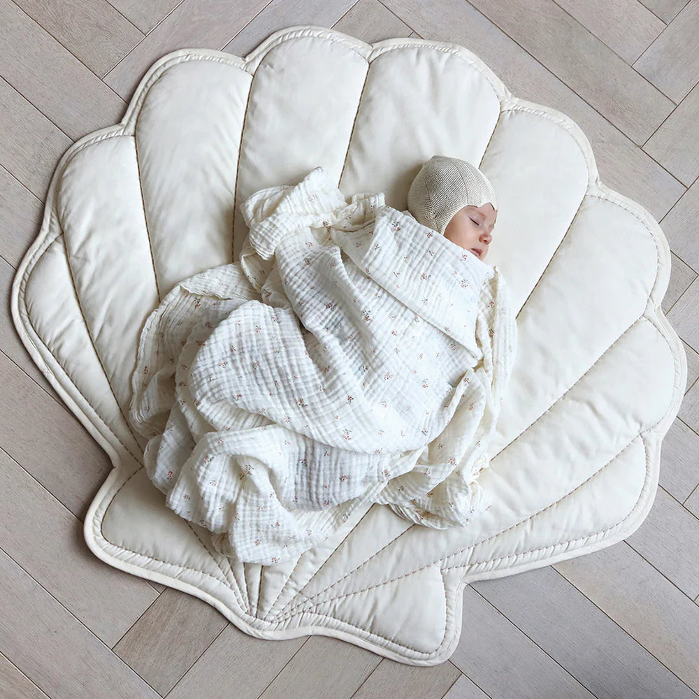 Cam Cam Copenhagen Mata dla niemowląt Sea Shell Play Mat OCS Cameo Rose