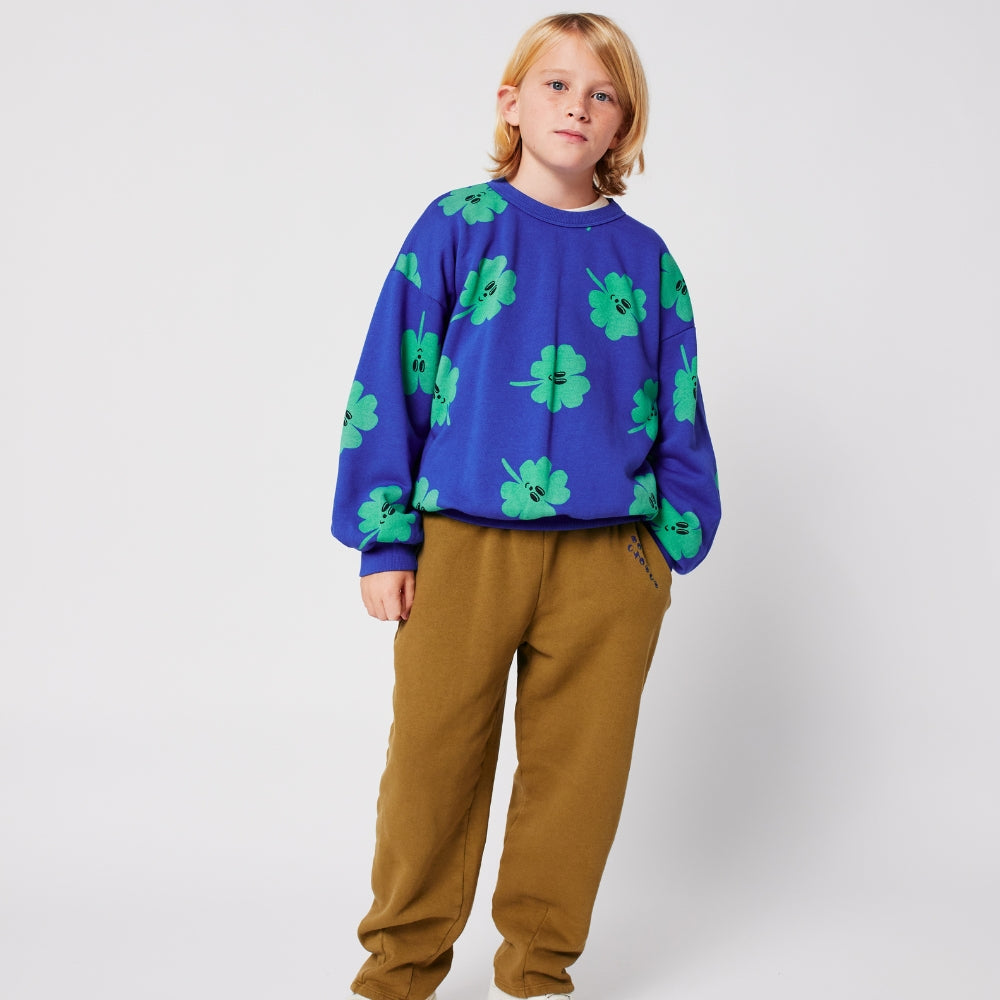 Bobo Choses Bluza dla dzieci Lucky Clover all over Blue