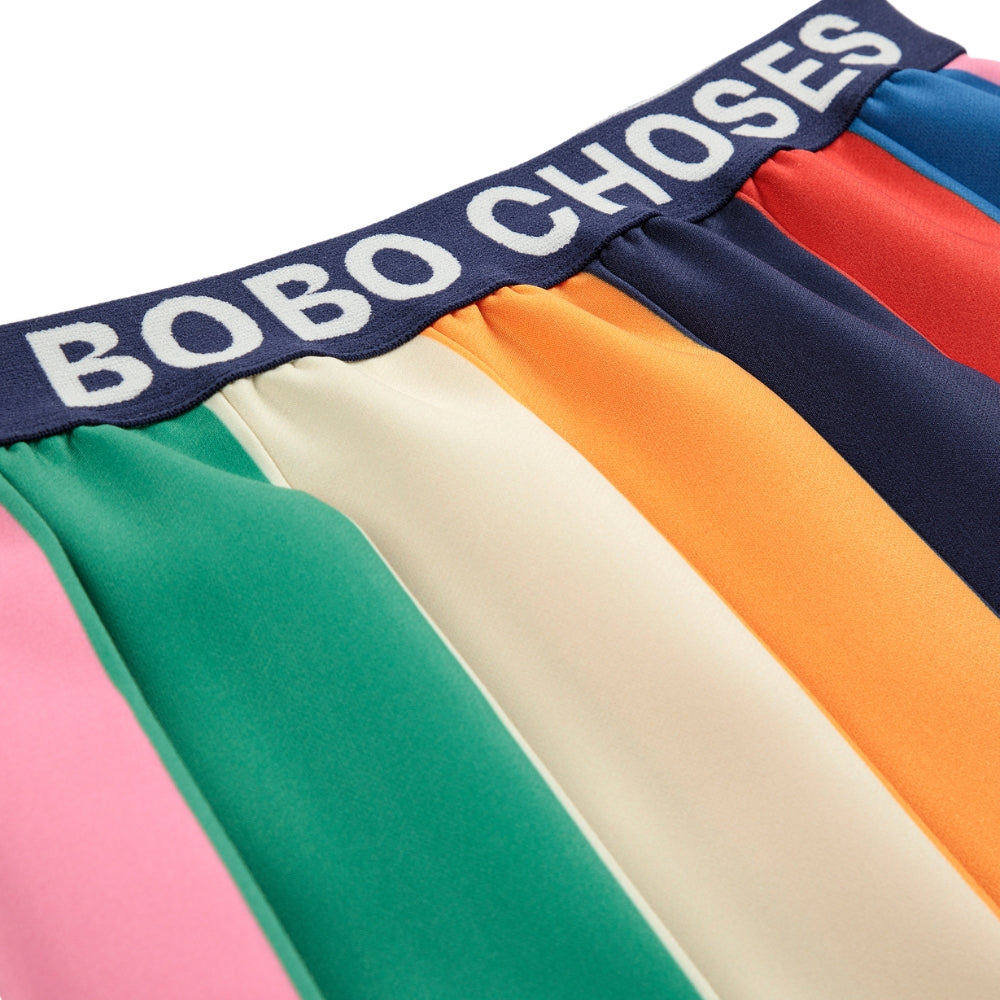 Bobo Choses Plisowana spódnica dla dziewczynki Color Block