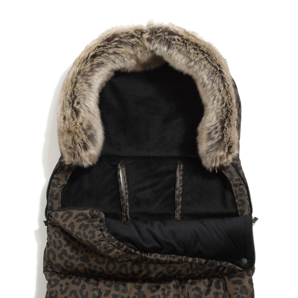 La Millou Śpiworek do wózka Combo Multi Leopard Choco