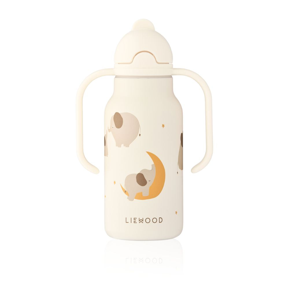 Liewood Bidon termiczny dla dzieci Kimmie 250 ml Elephant Creme de la creme