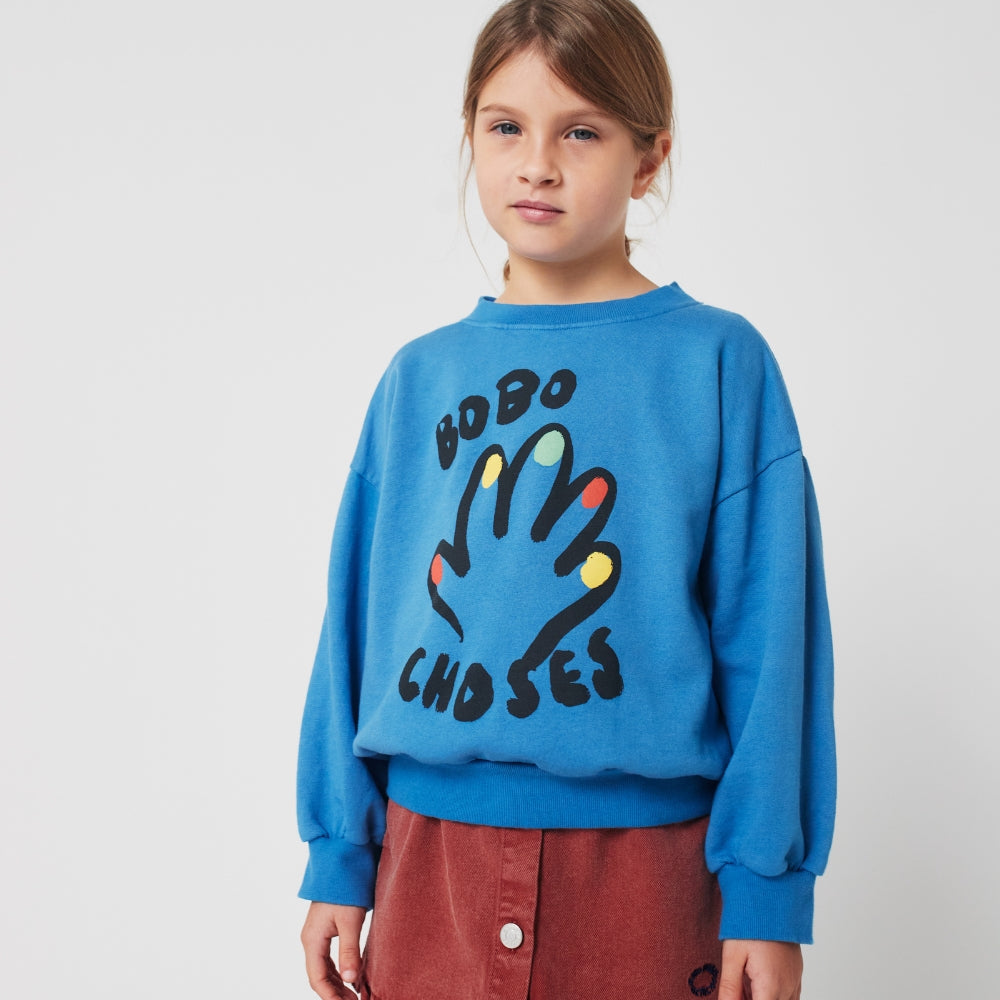 Bobo Choses Bluza dla dzieci High Five Blue