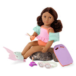 Our Generation Akcesoria dla lalki Zestaw do pływania z płetwą syrenki Mermaid Tales