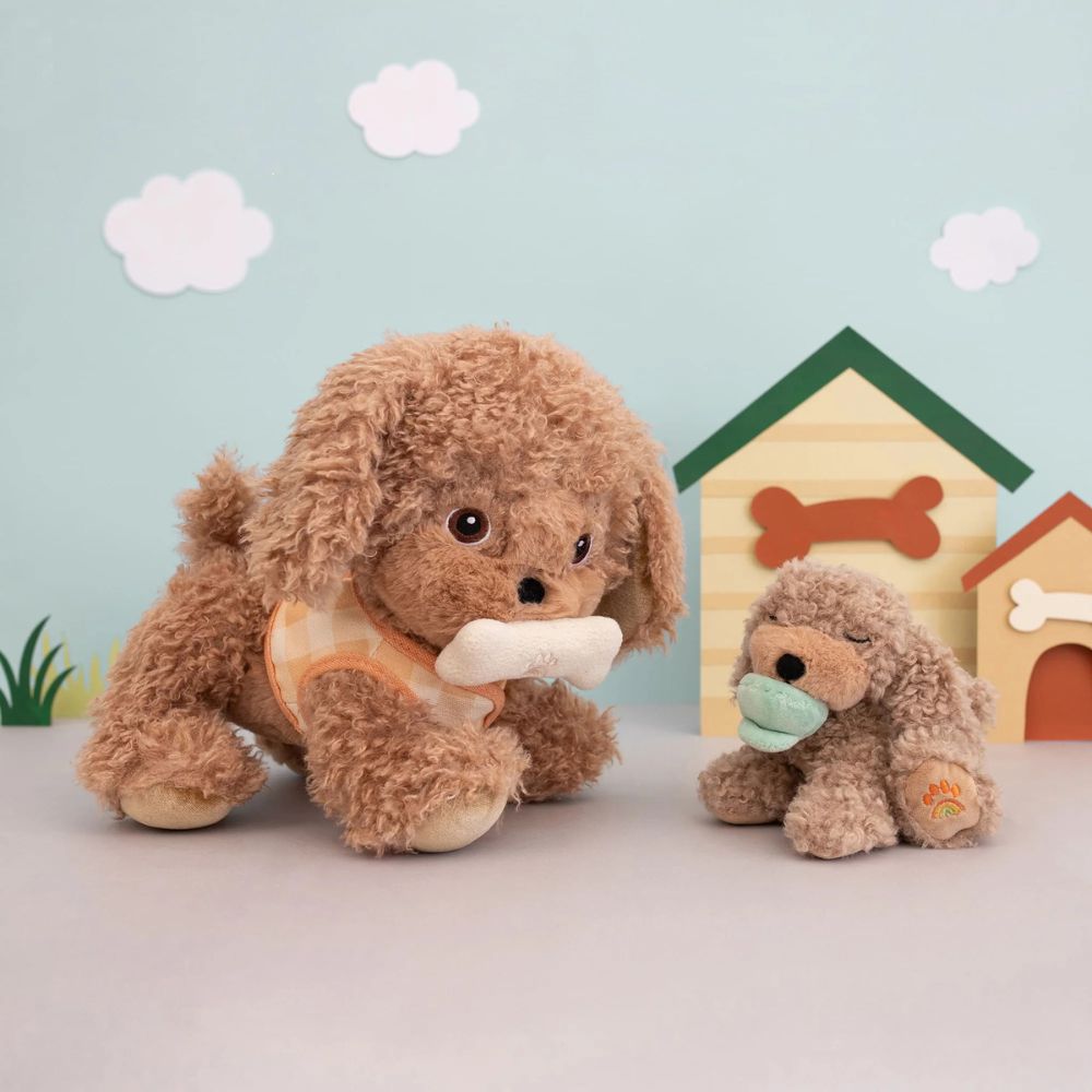 Olli Ella Maskotka dla dziecka Binky Puppy Benny Gold