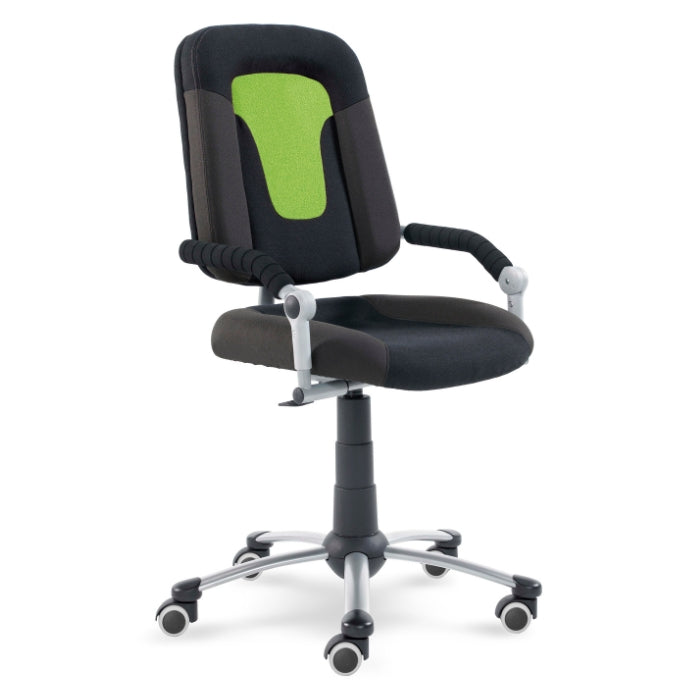 Ergonomiczne krzesło do biurka dla dziecka Freaky Sport czarny/zielony