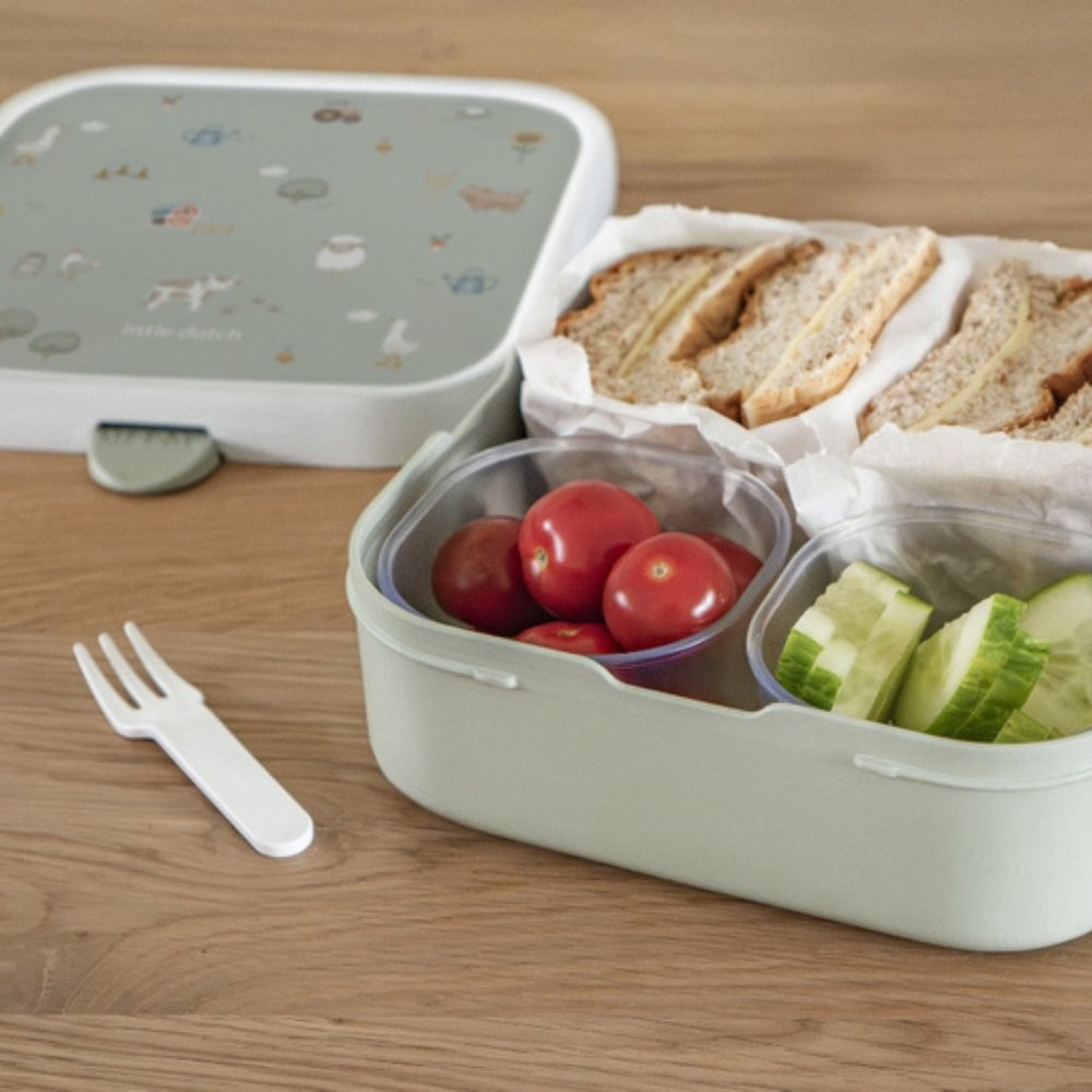 Little Dutch & Mepal Lunchbox dla dzieci bento duży Little Farm