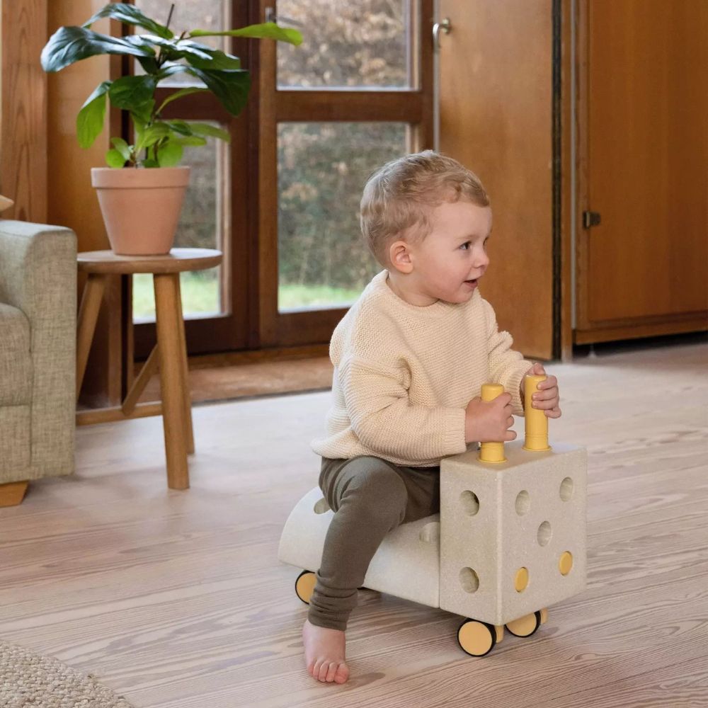 Modu Klocki konstrukcyjne dla dzieci Curiosity set Sand Grey / Honey Yellow