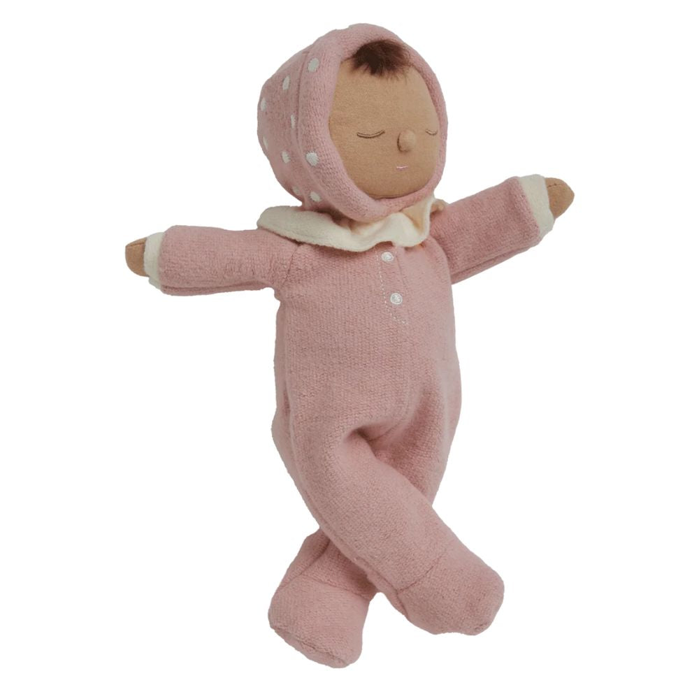 Olli Ella Maskotka dla dziecka Dozy Dinkums Toadstool Pip Pink