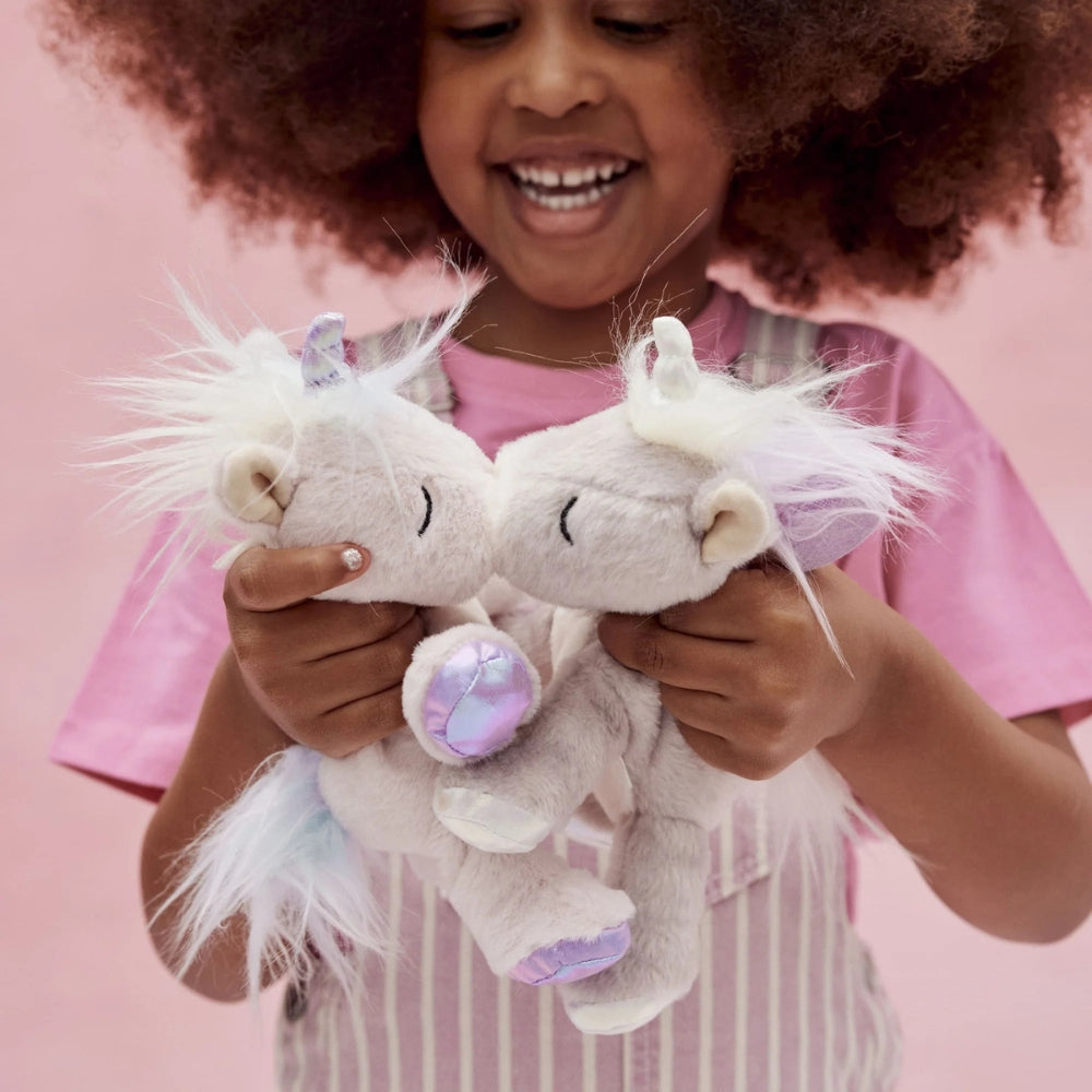 Olli Ella Przytulanka dla niemowlaka Unicorn Glitter Lilac