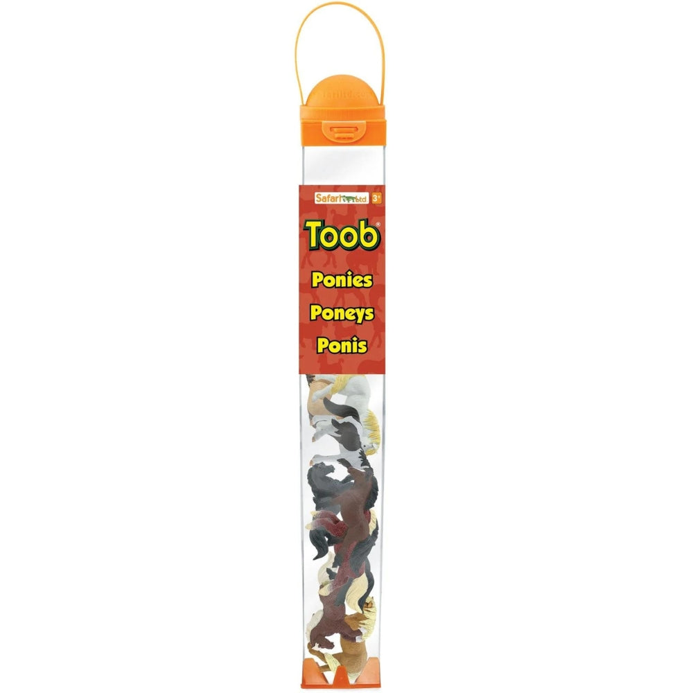 Safari Ltd Figurki dla dzieci w tubie Kucyki