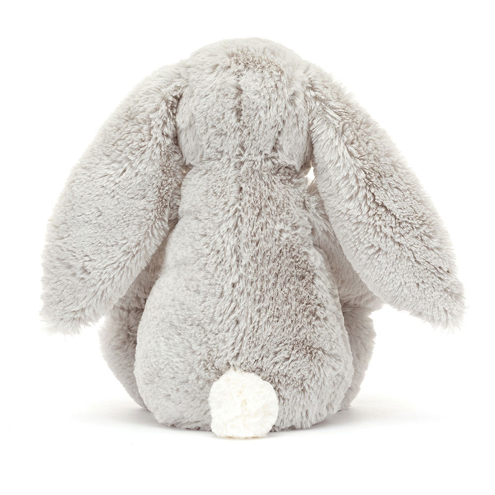Jellycat Maskotka królik z kwiecistymi uszami Srebrny „bloom” 31 cm