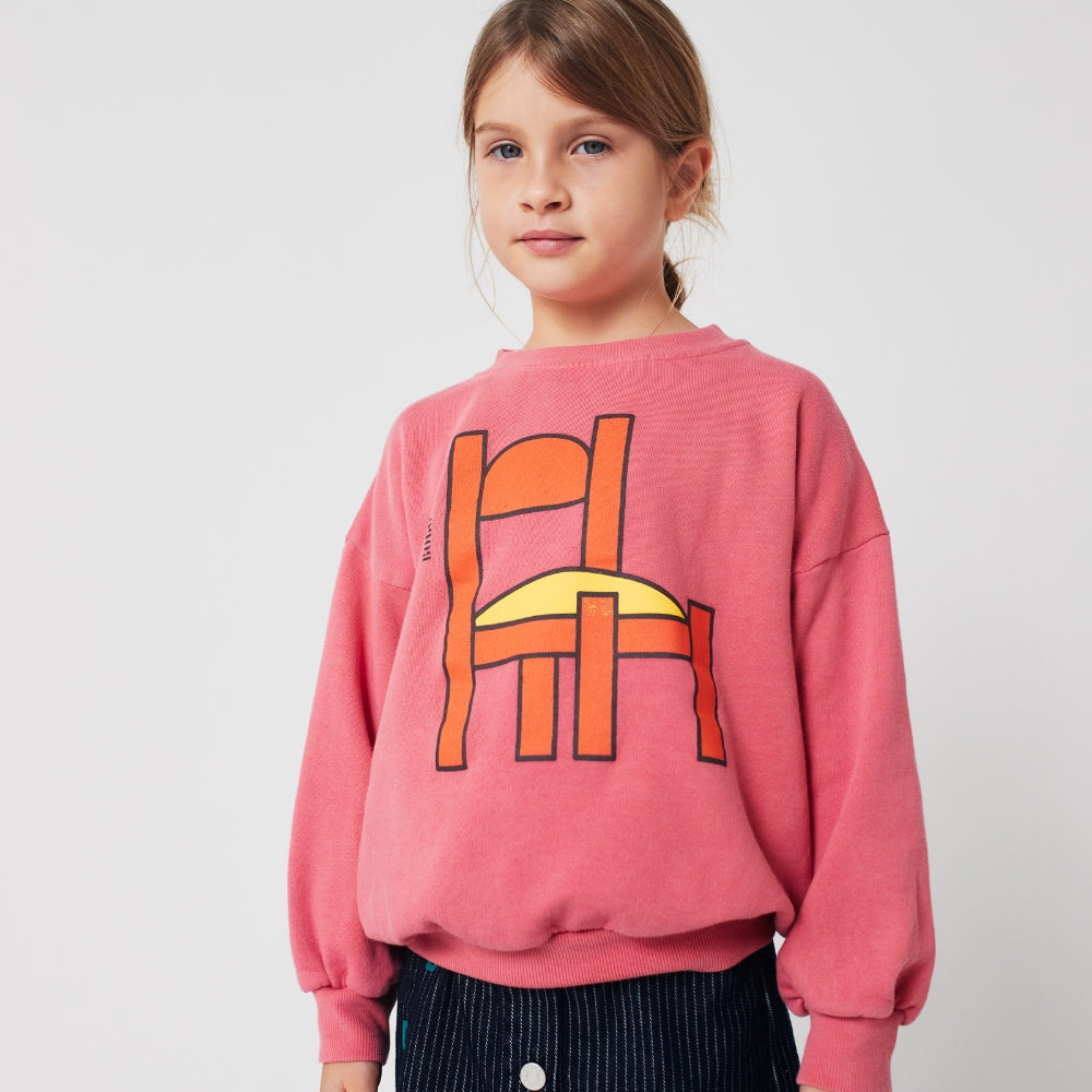 Bobo Choses Bluza dla dzieci Chair Pink