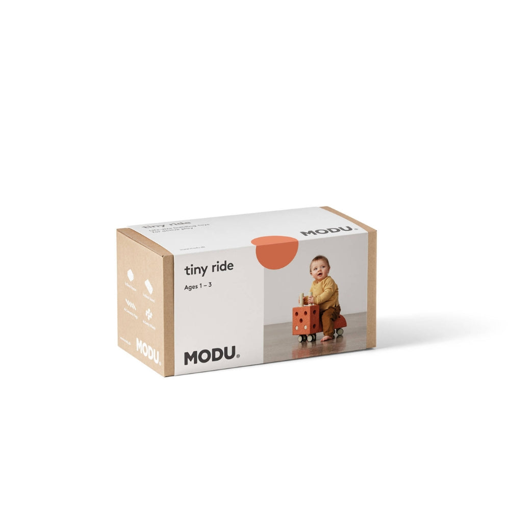 MODU Jeździk dla dzieci Tiny Ride pomarańczowy