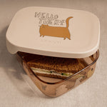 Liewood Lunchbox dla dzieci Arthur Cats and Dogs Sandy