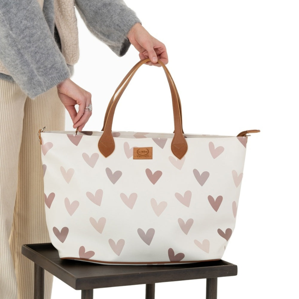 La Millou Torba dla mamy Feeria Medium Heartbeat Beige