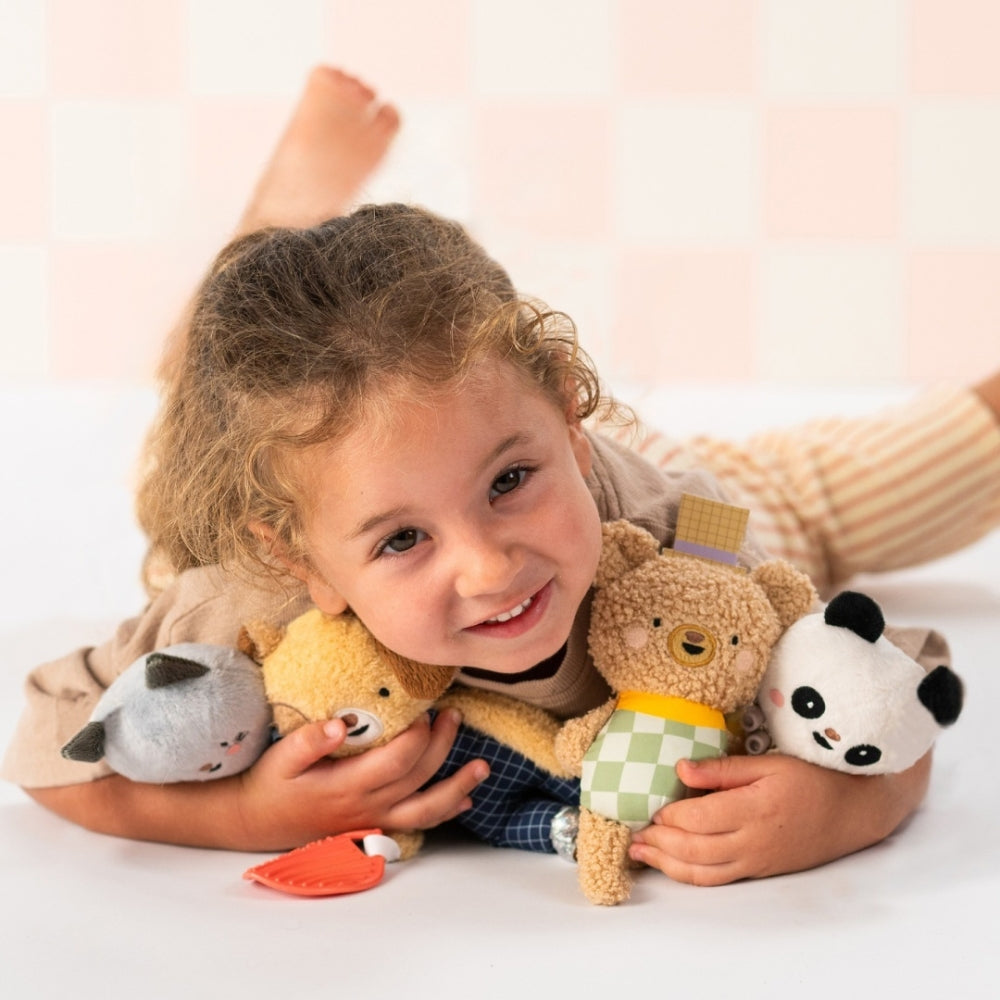 Taf Toys Przytulanka sensoryczna z gryzakiem Miś Brendon