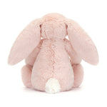 Jellycat Maskotka królik z kwiecistymi uszami Pudrowy Róż „cherry” 18 cm