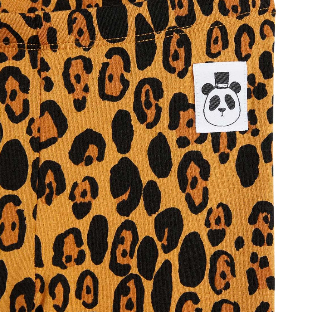 Mini Rodini Leginsy dla dziewczynki Basic leopard
