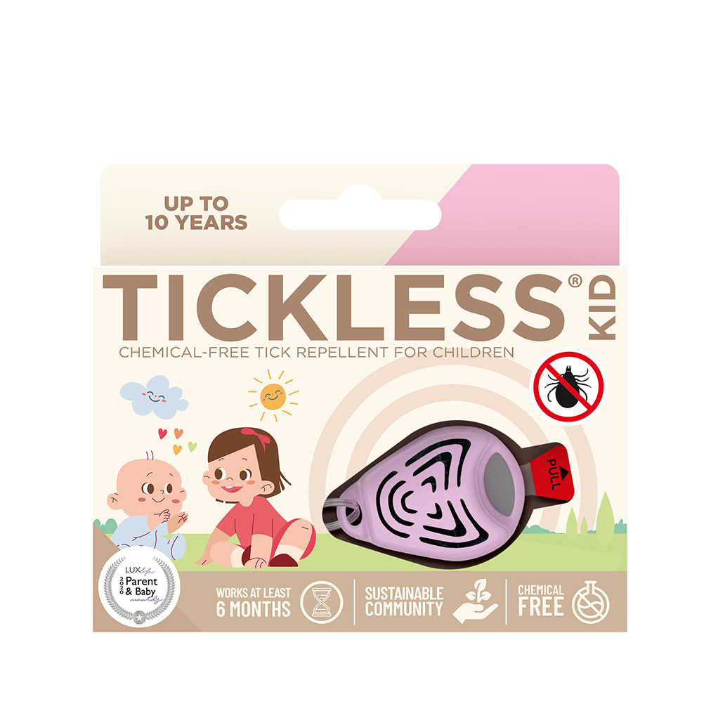 Tickless Kid Pink Urządzenie chroniące przed kleszczami